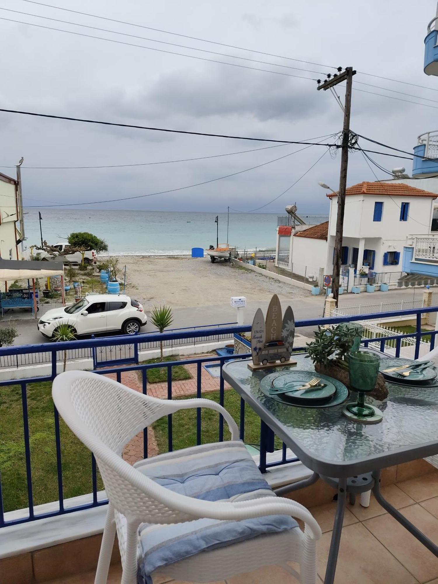 Mana Mia Seaside Apartments Λεπτοκαρυά Εξωτερικό φωτογραφία